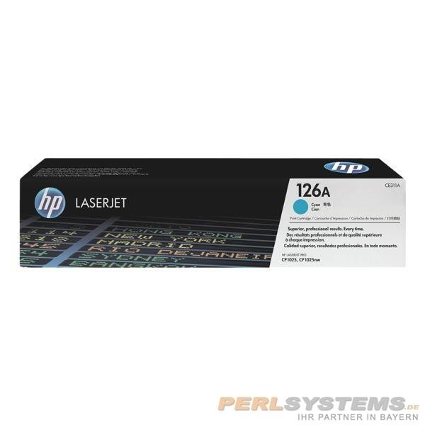 HP 126A Toner Cyan für Color LaserJet CP1025 PRO 100 M175 Pro M275 CE311A
