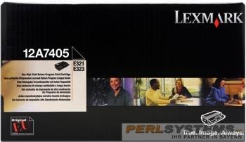 Lexmark 12A7405 Original Toner Black für E321 E321T E323 E323TN