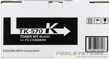 Kyocera TK-570K Toner Schwarz für FS-C5400DN Ecosys P7035 1T02HG0EU0