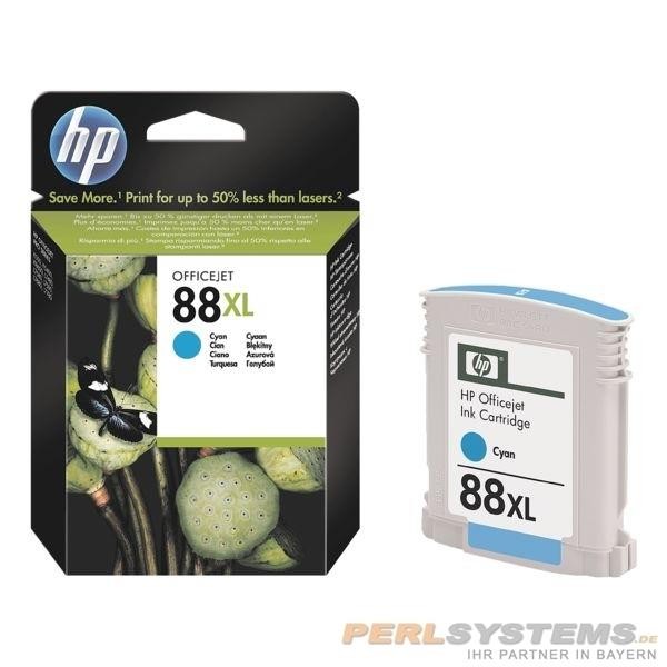 HP 88XL Tintenpatrone C9391AE cyan Office Jet Pro K550 K5300 K8600 L7500 L7700