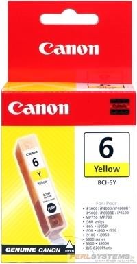 CANON BCI-6Y Yellow