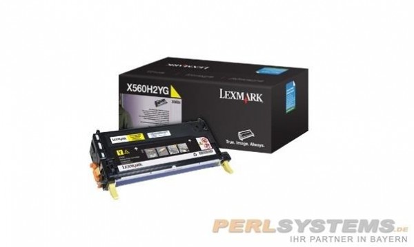 Lexmark X560 Toner Yellow Druckkassette X560dn 10.000 Seiten