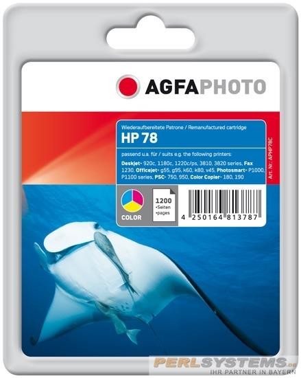 AGFAPHOTO 78 DJ970CXI Tinte Color APHP78C