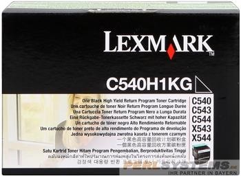 Lexmark C540H1KG Toner Black C540 C543 C544 X544 X546