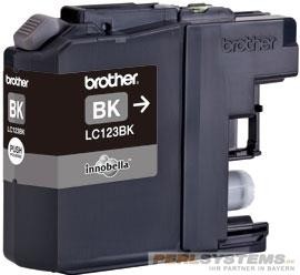 Brother LC-123BK Tintenpatrone Black DCP-4110 MFC-J4510DW MFC-J6520DW