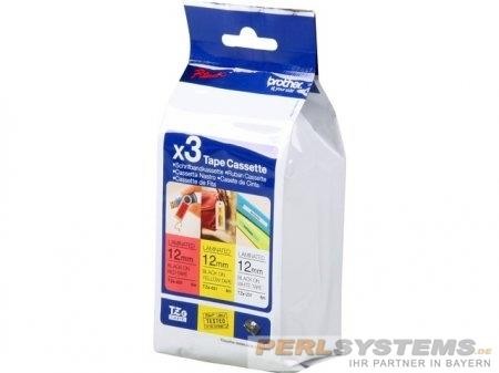 Brother Schriftband 12mm 8m Multipack