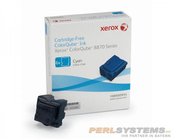 XEROX ColorQube 8870 Festtinte STIX 6 Cyan Solid Ink