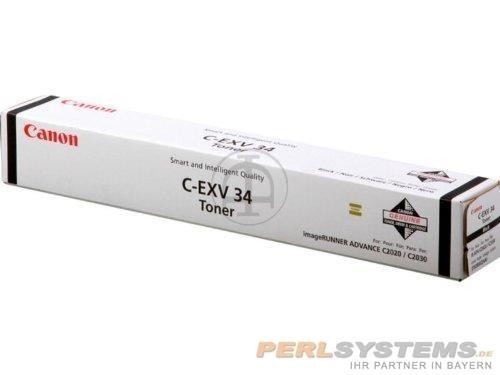 Canon C-EXV34 Toner Black IRC2020 IRC2025 C2030 C2225I Canon C2230I 3782B002