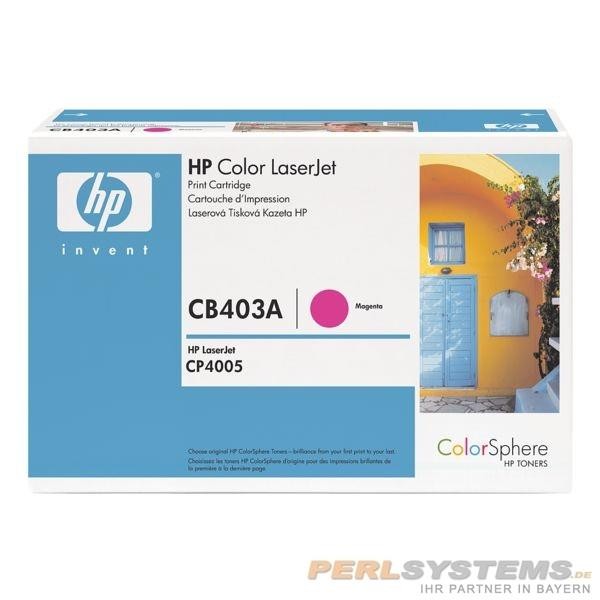 HP 642A Toner Magenta Color LaserJet CP4005 CP4005N CB403A