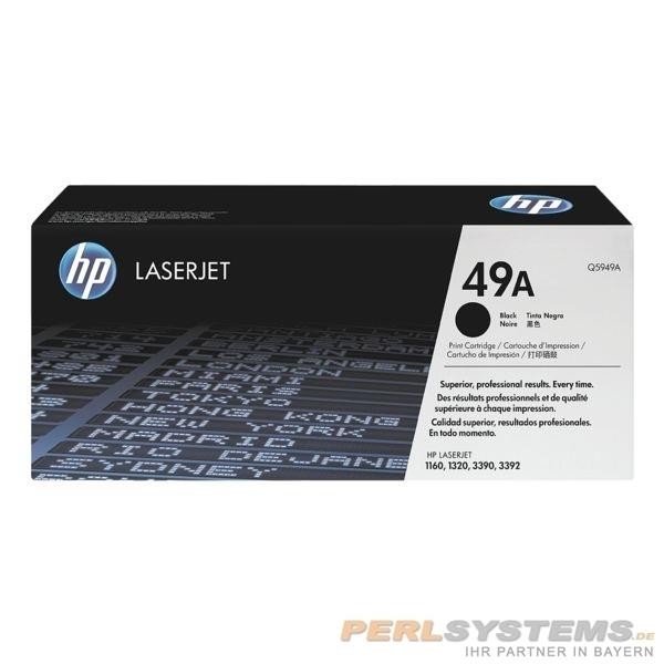 HP 49A Toner Q5949A Black HP LaserJet 1160 1320 HP LJ 3390 HP LJ 3392
