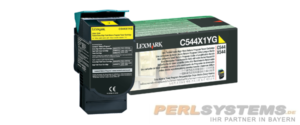 Lexmark C544X1YG Toner Yellow für C544 C546 X544 X546