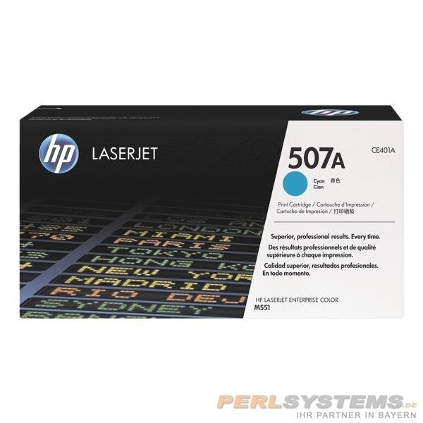 HP 507A Toner CE401A Cyan HP LaserJet Pro 500 M551 M575 M570 CE401A