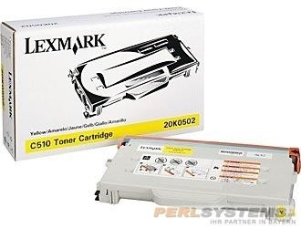 Lexmark Optra C510 Lexmark C510N Toner Yellow 20K0502 **Ab Lager!! **