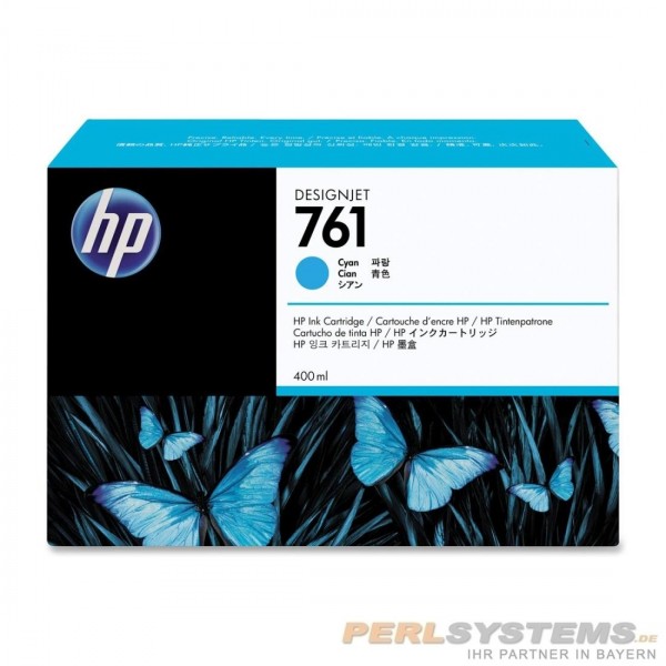 HP 761 Tinte cyan für HP DesignJet T7100 HP DesignJet T7200 CM994A