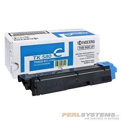 Kyocera TK-580C Toner Cyan für Ecosys FS-C5150DN P6021cdn