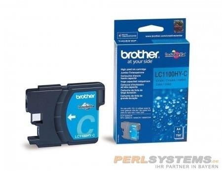 Brother Tintenpatrone Cyan LC1100HYC MFC-6890CDW MFC-5890CN