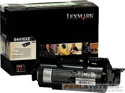 Lexmark T644 Toner Black Label High Yield Rückgabe Tonerkassette