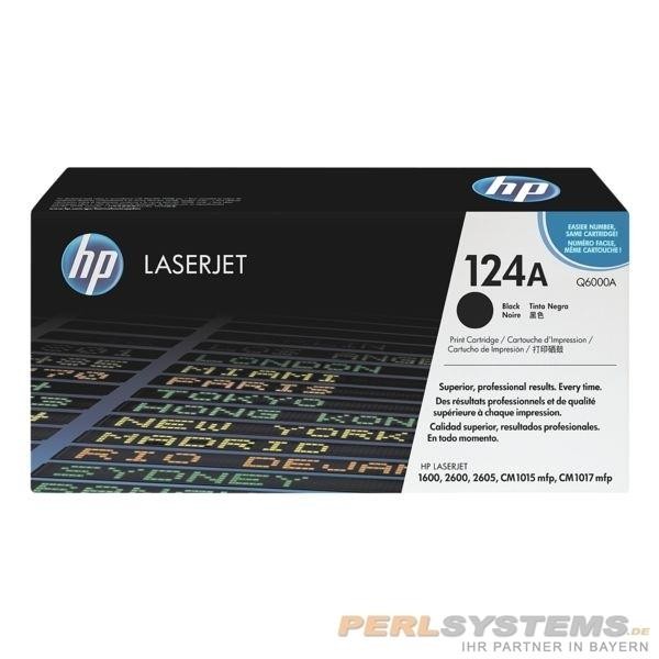 HP 124A Toner Black CLJ1600 CLJ2600 CLJ2605 CM1015 CM1017 Q6000A