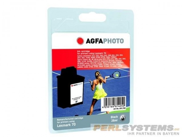 AGFAPHOTO L70B Lexmark CJP3200 Tinte Black