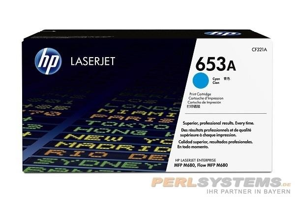 HP 653A Toner Cyan HP Color LaserJet Enterprise M680