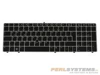 HP Keyboard 8560P EliteBook Tastatur8560P GERMAN Poinstick