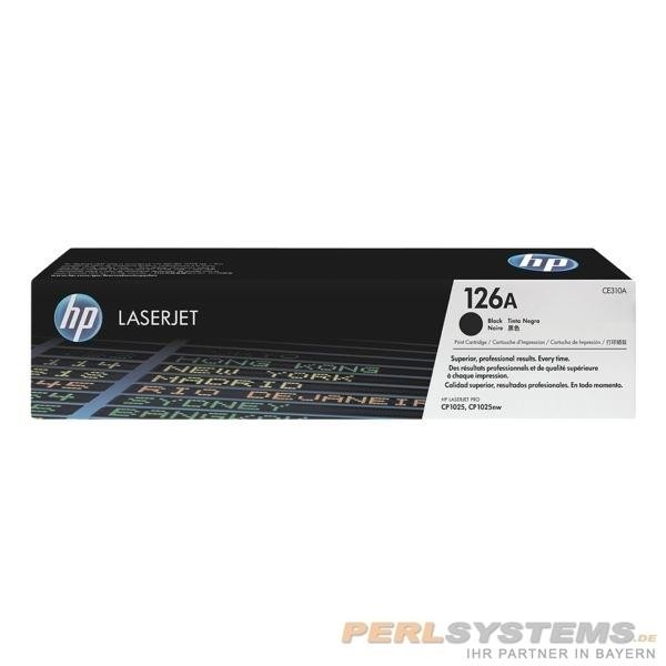 HP 126A Toner Black für Color LaserJet CP1025 PRO 100 M175 Pro M275 Doppelpack