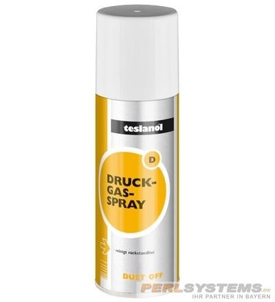 Teslanol Druckgasspray 400 ml zum Druckluft Reinigen und Entstauben 26003