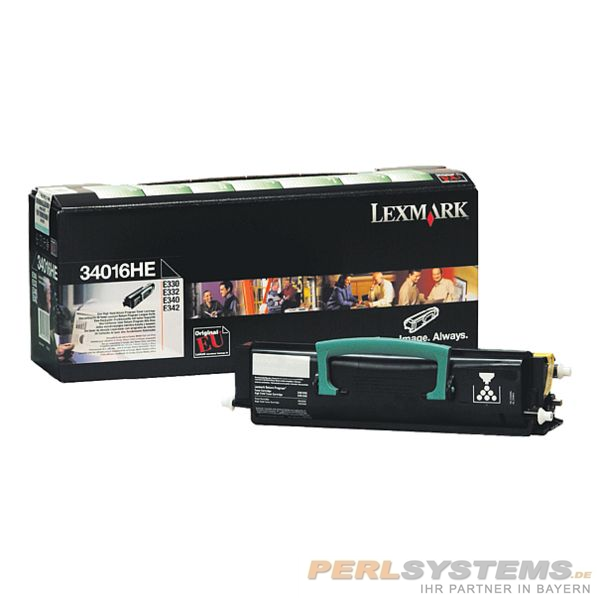 Lexmark 34016HE Toner Schwarz E330 E340