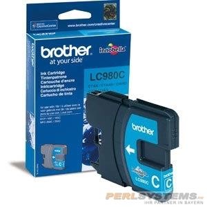 Brother Tintenpatrone Cyan LC980C für DCP145C MFC295C