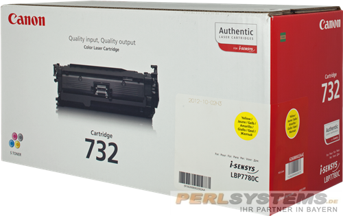 Canon 732 Toner Yellow 6260B002 LBP7780Cx