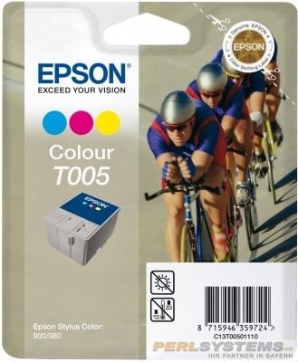 Epson Tintenpatrone T005 Tri-Pack für Stylus Color 900 980