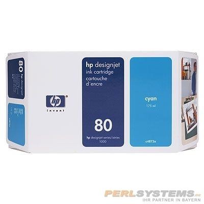 HP 80 Tinte Cyan C4872A für HP DesignJet 1050C 1055CM 1055CM plus