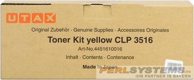 UTAX CLP3516 Toner Yellow 4451610016 8000 Seiten