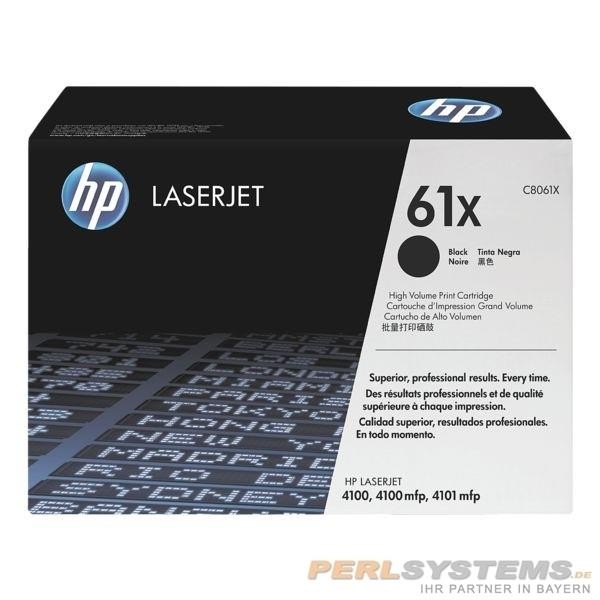 HP 61X Toner HC schwarz für HP LaserJet 4100 LJ4100TN C8061X