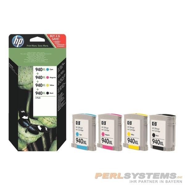 HP 940 XL Tinte 4er Pack für HP OfficeJet Pro 8000 8500