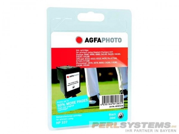 AGFAPHOTO HP337B HP PS8750 Tinte Black