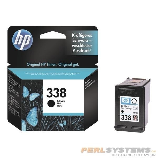 HP Druckpatrone schwarz No.338 für Officejet 7310/7410 DesignJet 5740