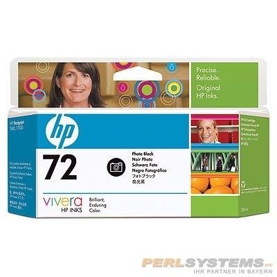 HP 72 Tinte Fotoschwarz HP DesignJet T610 T620 T770 T1100 T1200 T1300 T2300 C9370A