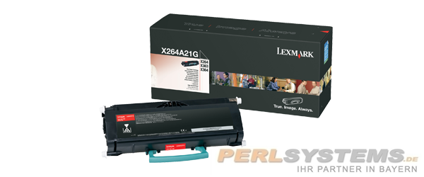 Lexmark X264 X363 X634 Cartridge Black X264A21G X264 X363 X364 für 3.500 Seiten
