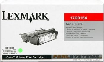 Lexmark Optra Toner für M410 M412 Schwarz 17G0154