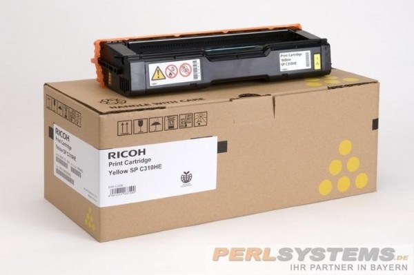 Ricoh 406482 Toner Yellow für Aficio SPC231SF C232DN SPC310 SP C311 SP C311 SP C320dn