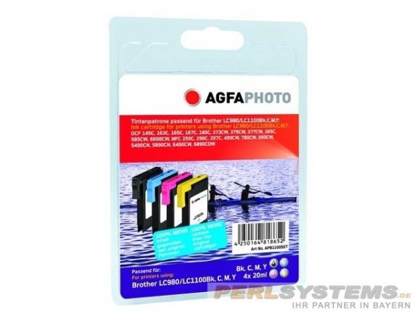 AGFAPHOTO APB1100SET Brother Tinte für MFC-790 Multi Pack