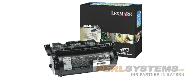 Lexmark X642E X644E X646E Toner Black High Yield Rückgabe Tonerkassette