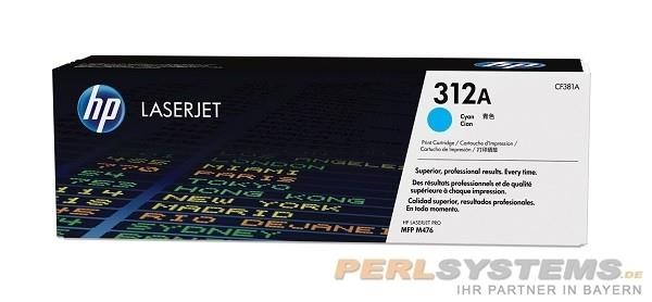 HP 312A Toner Cyan CF381A für LaserJet Pro 400 Color MFP M476