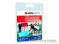 AGFAPHOTO ET071/089SET Epson SX1004x13ml Tinte Extra Life Chip