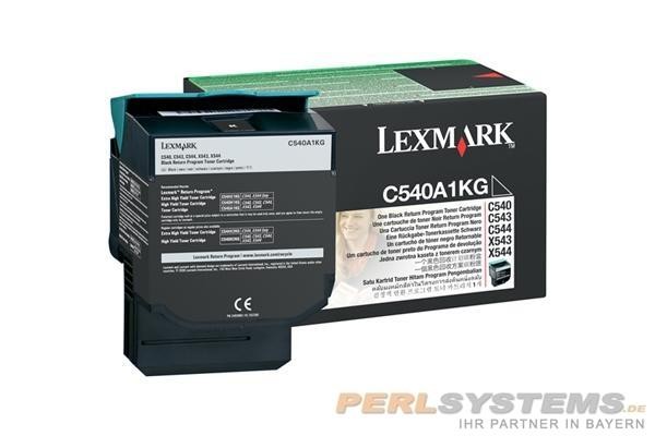 Lexmark Toner Black C540 CC543 544 X543 X544 X546 X548 1.000 Seiten C540A1KG