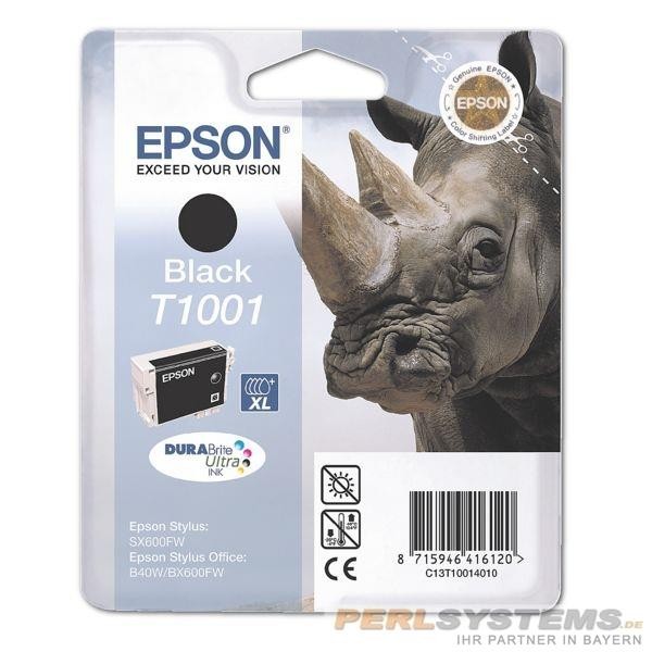 Epson Tintenpatrone T1001 Black für Stylus SX600FW Stylus Office B40W BX600FW