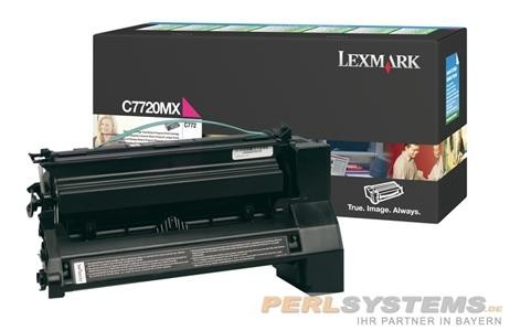 Lexmark XL-Toner Magenta Optra C772N X772E Rückgabe Tonerkassette