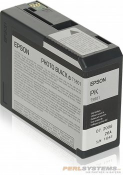 Epson Tintenpatrone T5801 Photo Black für Pro 3800