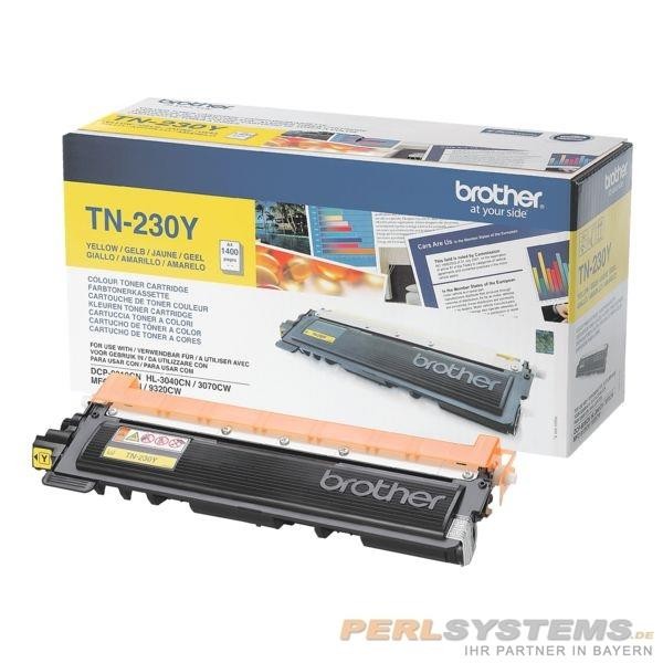 Brother TN-230Y Toner Yellow HL-3040CN 3070CW DCP-9010CN MFC-9320CW